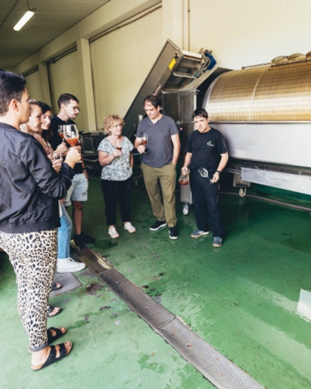 VISITA Y COMIDA EN LA SIDRERÍA OIHARTE