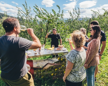 VISITE ET DÉJEUNER DANS LA CIDRERIE OIHARTE