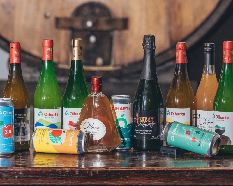 VISITE ET DÉJEUNER DANS LA CIDRERIE OIHARTE