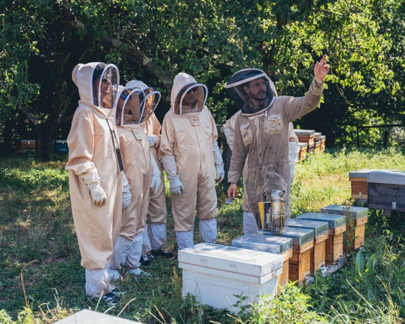 BEEKEEPING, FARMER’S MARKET AND CIDER CELLAR